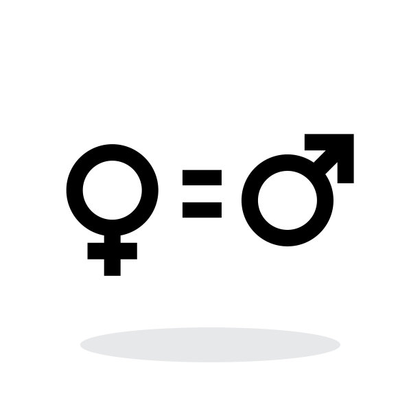 性别平等图标性别符号女性和男性图片下载