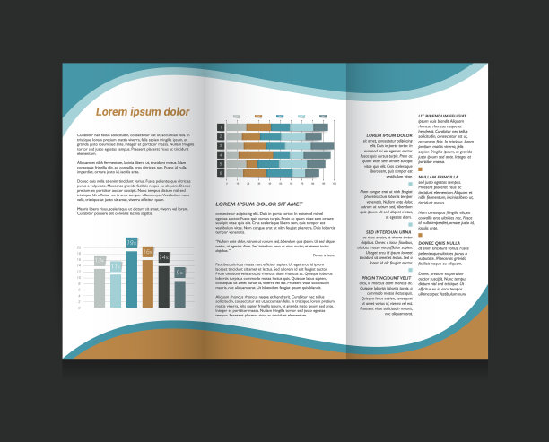 宣传册设计模板三重文件图片下载