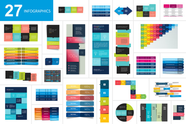 百万套可选择的循序渐进的垂直时间表图片下载