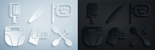 设置狗狗在口鼻宠物美容尿布为狗图片下载