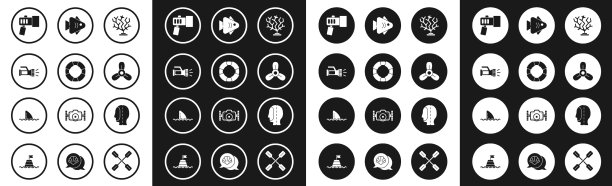 设置珊瑚救生圈手电筒船螺旋桨图片下载