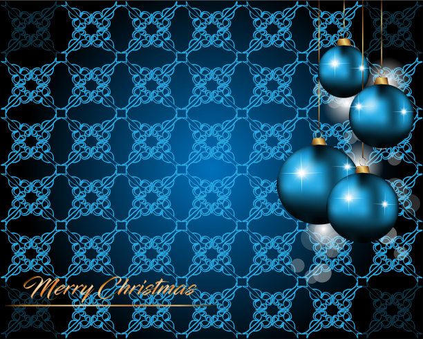 2022优雅的圣诞快乐背景为您的封面或卡片。素材图片