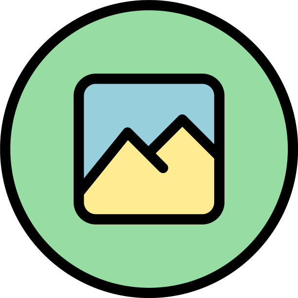 上传图片界面图标颜色轮廓图片下载