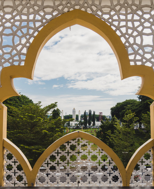 阿拉伯式花纹装饰图片下载