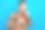 照片人像男子出现新冠肺炎症状需要药物隔离鲜艳的蓝色背景图片下载