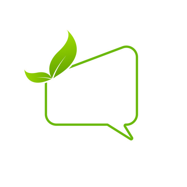 绿色生态环保叶生态框架图片下载