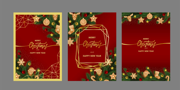 圣诞和新年祝福集图片下载