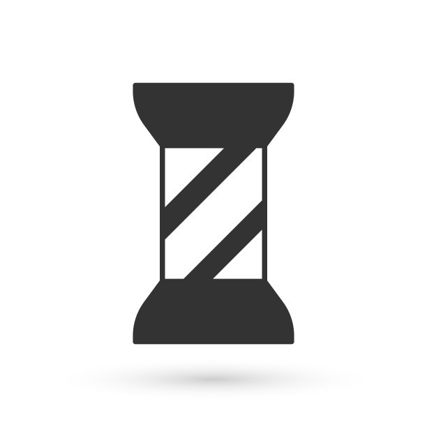 灰色缝纫线在线轴图标隔离在白色的背景。纱线轴。线程筒子。向量图片下载