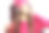 漂亮的年轻女子穿着粉红色的衣服，戴着耳机在白色背景下听音乐图片下载