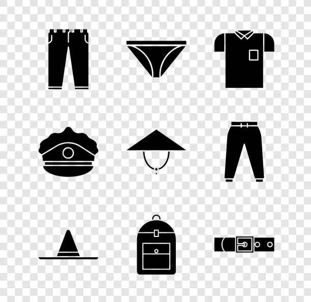 套裤子，男人内裤，马球衫，园丁图片下载