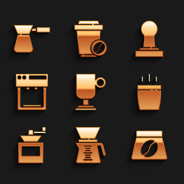 设置爱尔兰咖啡倒在maker bag豆子图片下载