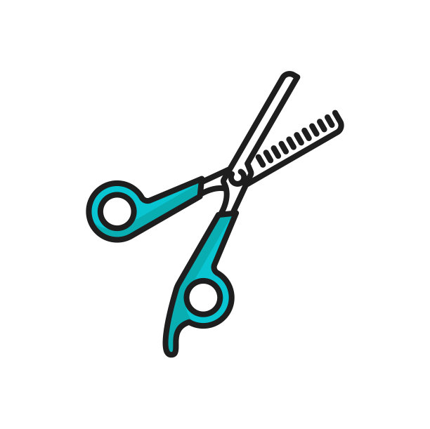 剪刀宠物美容工具裁缝刀具图标图片下载