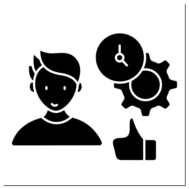 时间管理标志符号图标图片下载