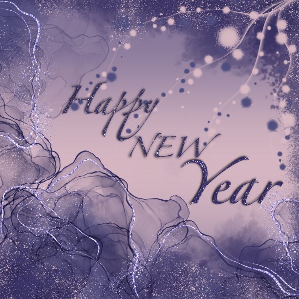 新年快乐礼品卡图片下载