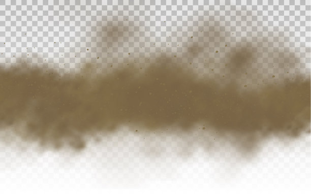 飞沙、棕尘云、风、沙暴。图片下载