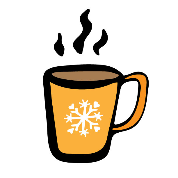 涂鸦风格的一杯热饮图片下载