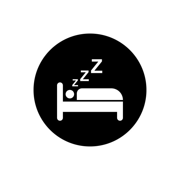 睡眠图标插图孤立矢量符号符号图片下载