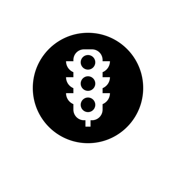 交通信号灯图标图示矢量标志符号图片下载