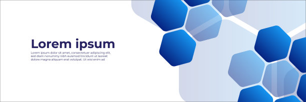 摘要现代蓝色科技banner设计网页模板集。水平标题网页横幅。矢量抽象图形设计旗帜图案背景模板。图片下载