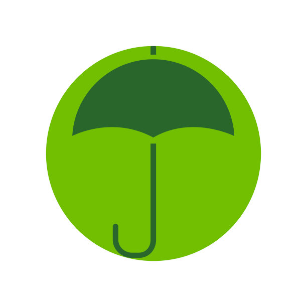 插图矢量伞图标设计模板图片下载