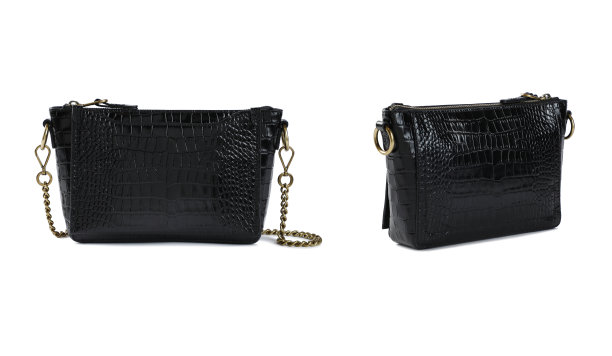 黑色女式带链包图片下载