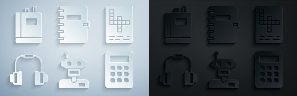 设置机器人填字耳机计算器图片下载