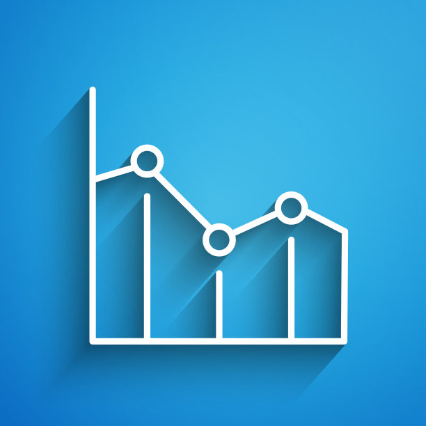 白线饼图信息图图标隔离上图片下载
