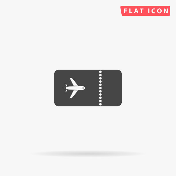 票面矢量图标图片下载