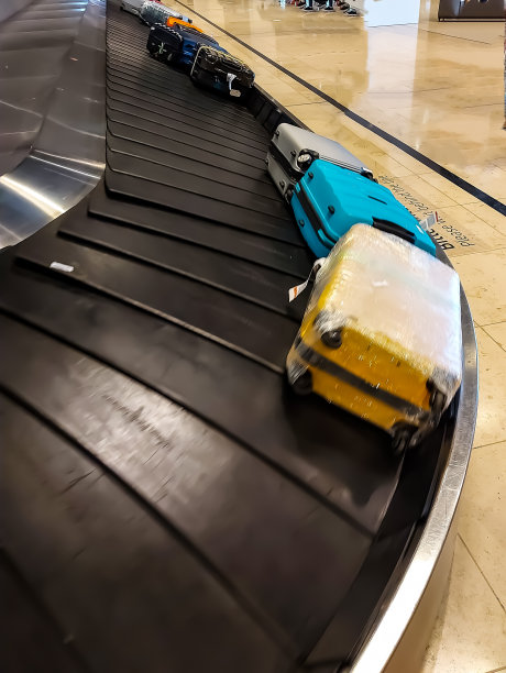 机场行李处理，行李带图片下载