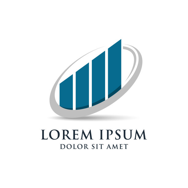 金融图标矢量股票插图设计模板。图片下载