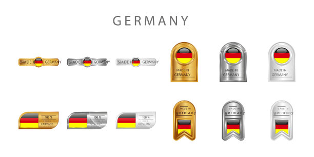 德国制造的标签、印章、徽章或标志用图片下载