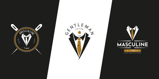 标志461套领带专属燕尾服标志图片下载