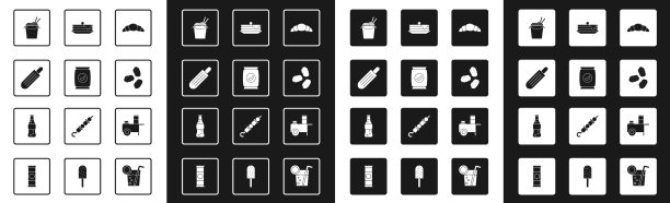 集羊角包或法国薯片包图片下载