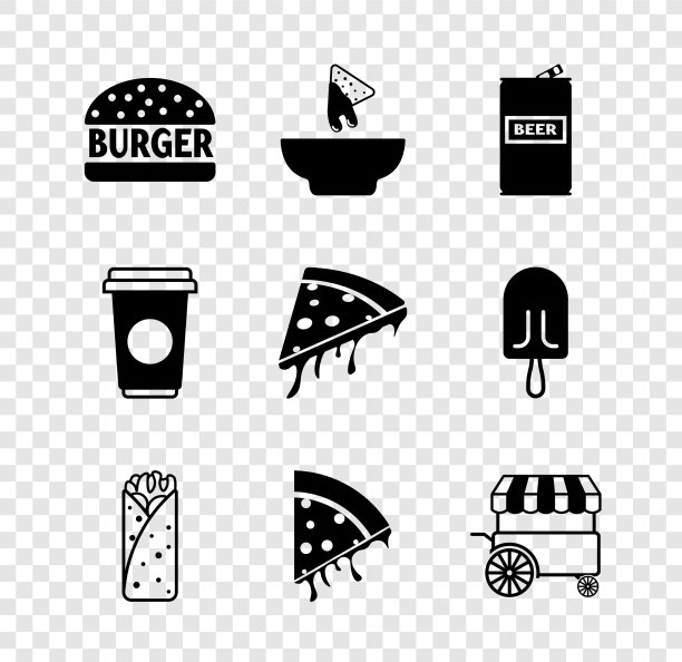 把汉堡玉米片装在盘子里，啤酒罐玉米煎饼图片下载