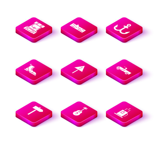 设置道路交通路标吉他远足靴图片下载