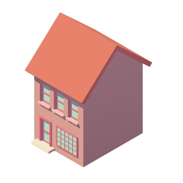 房子住宅建筑立体图片下载