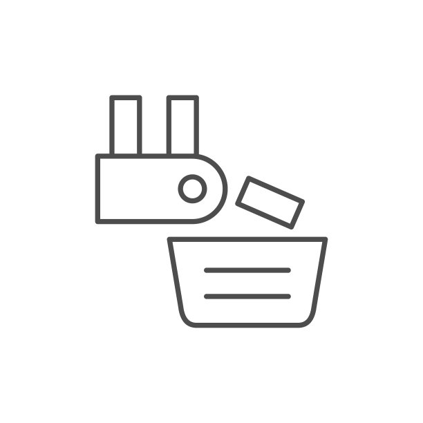 货物输送线轮廓图标图片下载