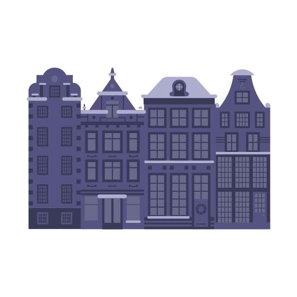 城市建筑高楼楼房扁平图片下载