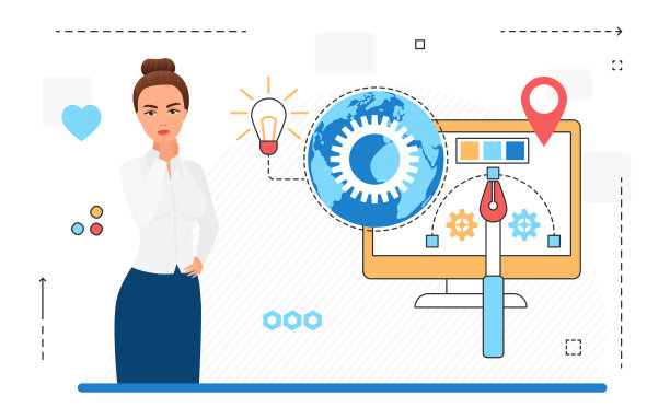 女性软件开发团队领导，网络代理经理。图片下载