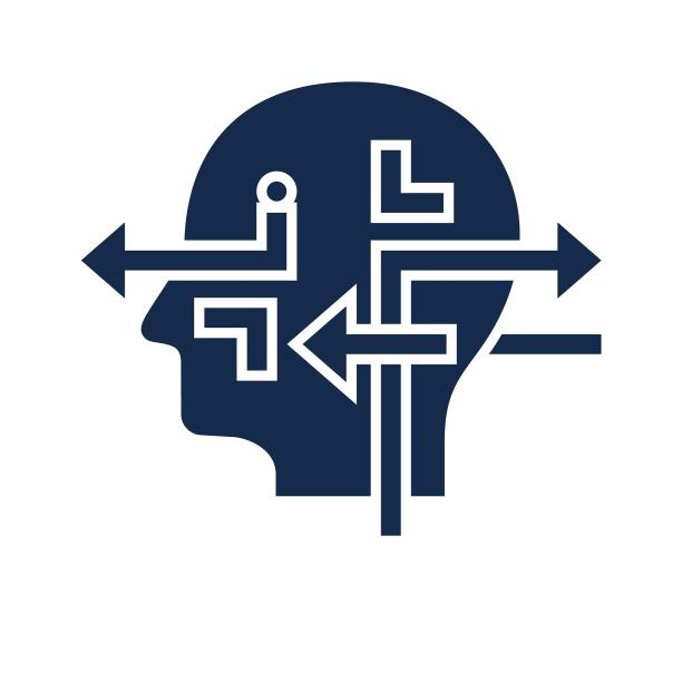 icon大脑思考思维导向图标图片下载