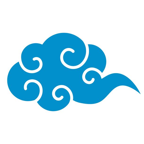 手绘中国风传统云祥云装饰素材图片