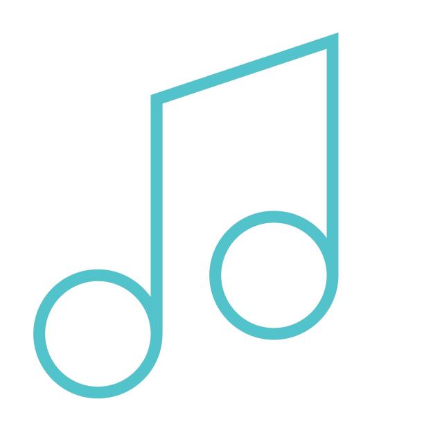 音乐音符音号图标icon图片下载