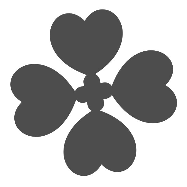 四叶草，好运固体图标，赌博概念，幸运矢量符号在白色背景，字形风格图标的移动概念和网页设计。矢量图形。图片下载