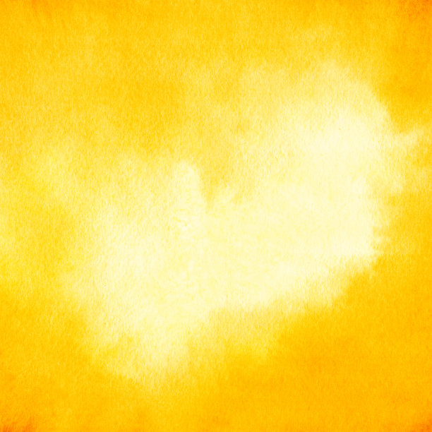 黄橙色的水彩。手绘。光斑。艺术抽象背景与复制空间的设计。图片下载