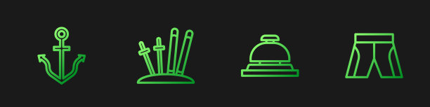 设线酒店服务钟锚滑雪和图片下载