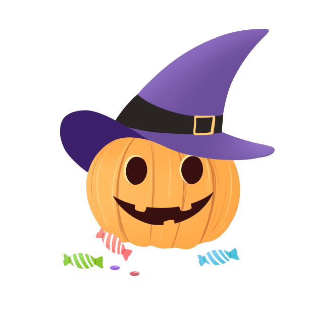 万圣节南瓜物品组合图片下载