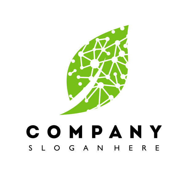 叶子科技图标Logo设计模板插图矢量图片下载