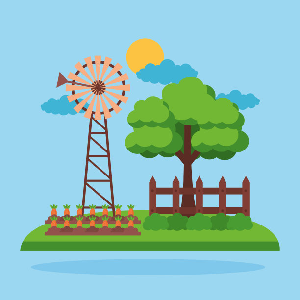 农场新鲜的卡通图片下载