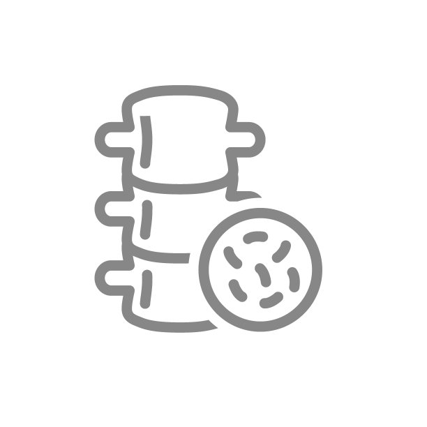 脊柱与细菌线图标。脊柱疾病，金黄色葡萄球菌，脊柱感染，关节炎的象征图片下载