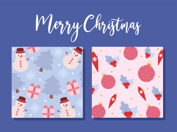 漂亮的圣诞节的海报图片下载